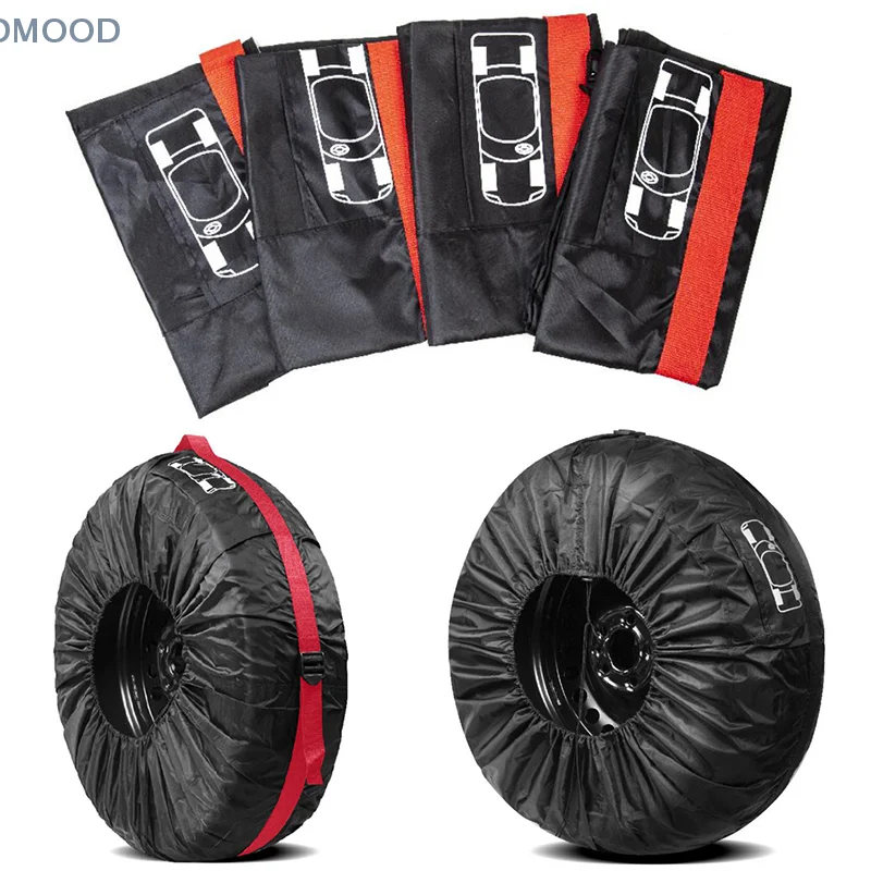 Tire Cover Case Car Spare Tire Cover Storage Bags for Cars Wheel Accessories Portable Wheel Bags