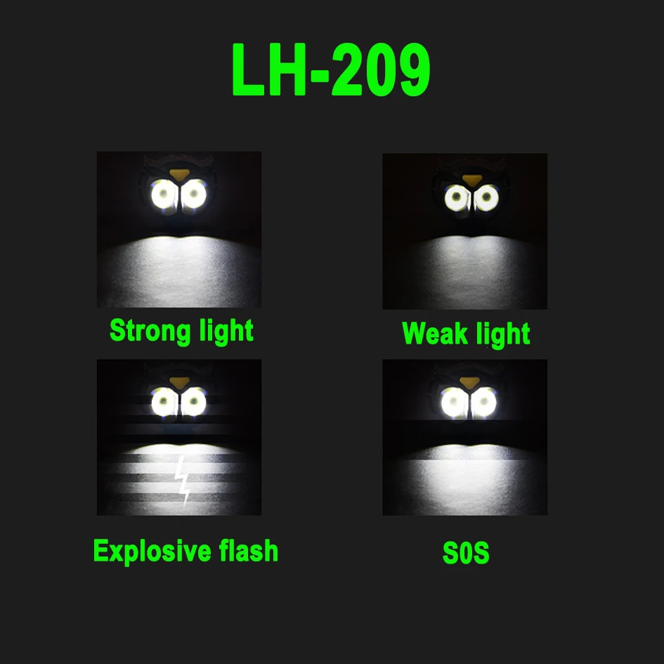 LiitoKala LF-209 Мини-фара с совой