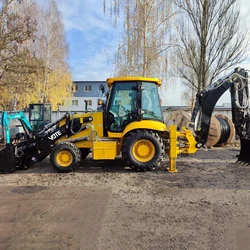 Customized cheapest Wheel backhoe loader CE/EPA Diesel Earthworks Used for Loaders Excavator for sale