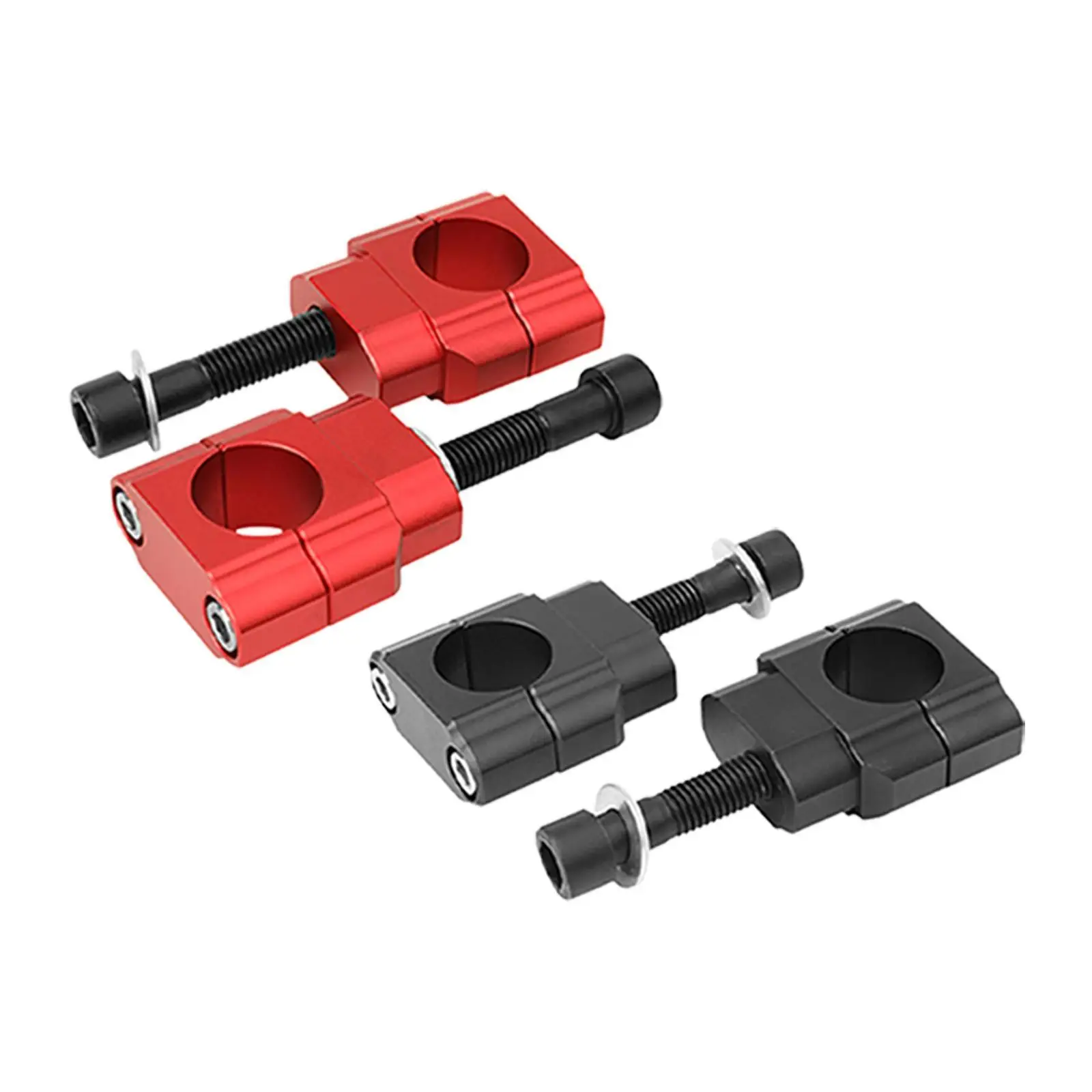 28mm Handlebar Bar Mount Clamp Riser Aluminum Alloy Multipurpose Easy to Install