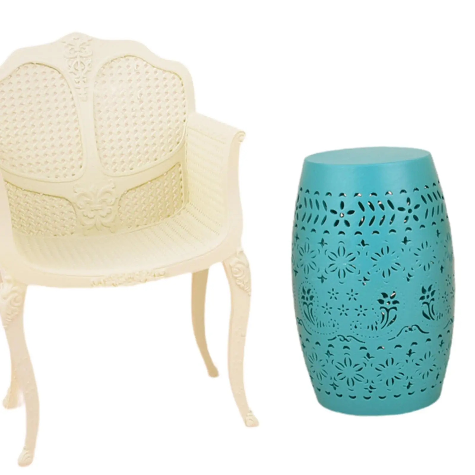 2 قطعة 1/12 كرسي دمية مجموعة اثاث بيت الدمى مع طاولة مستديرة لتقوم بها بنفسك كرافت كرسي مصغر لغرفة المعيشة صور الدعائم