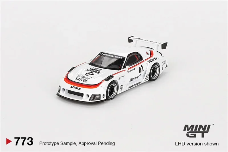 (Pre-order) MINI GT 1:64 RX-7 LB-Super Silhouette #41 Numero Reserve LHD Diecast Model Car