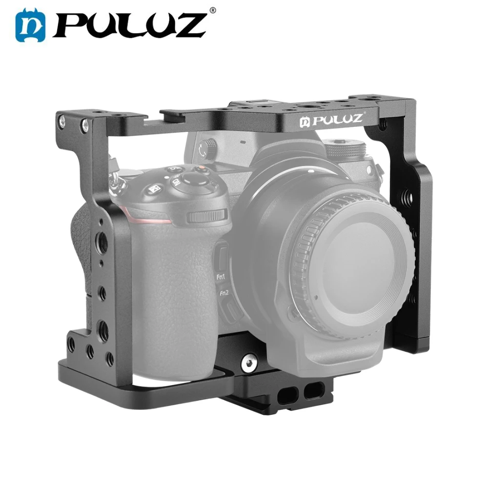 PULUZ Aluminum Alloy Video Cage Camera Cage For Nikon Z6 / Z7 Filmmaking Rig