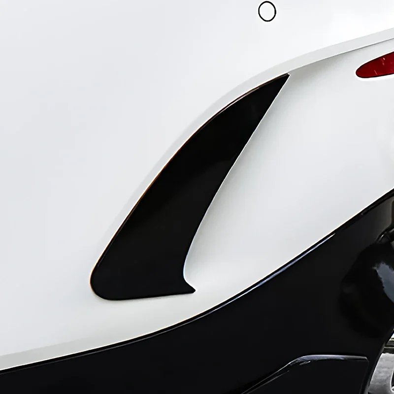 

Car Exterior Rear Bumper Grille Slats Spoiler Flap Wing Decoration Cover Trim For Mercedes Benz CLA C118 CLA200/220 2020-2022