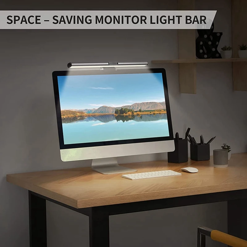 Computer Monitor Hanging Lamp USB Powered Screen Light Bar Touch Dimming Desk Lampmonitor Light For Office Home