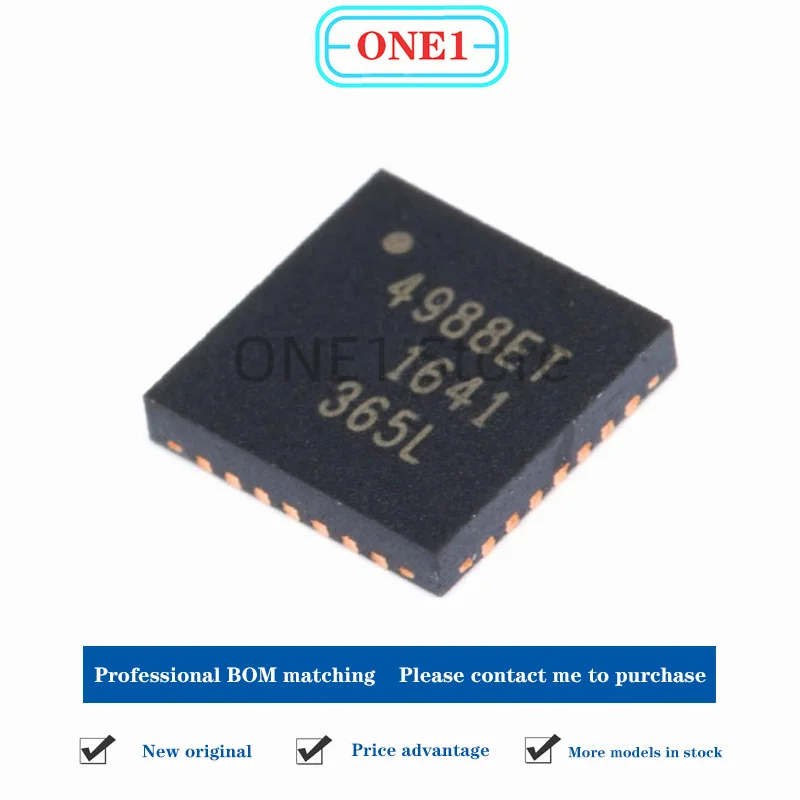 1PCS/lot New original A4988SETR-T QFN-28 microstep motor driver 3D chip