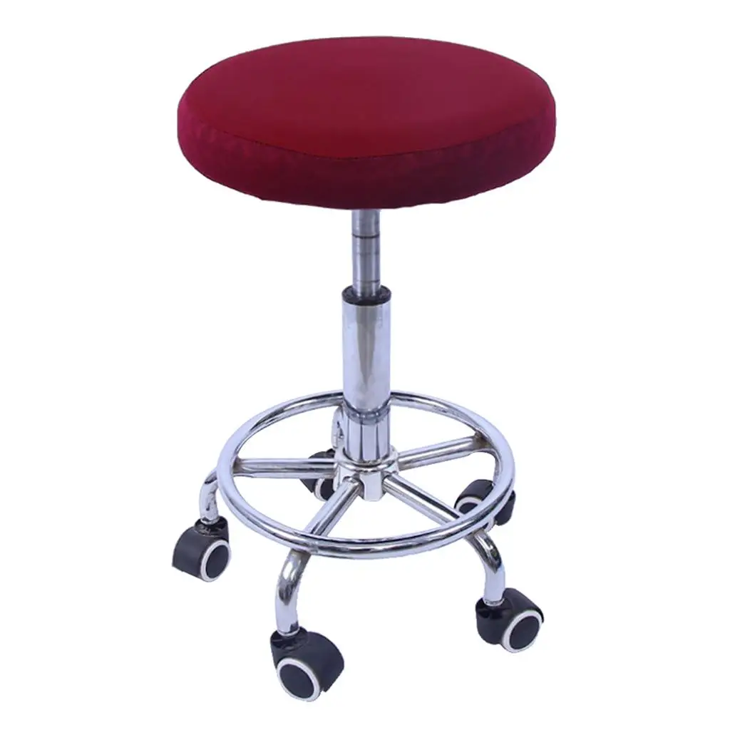 Housses élastiques pour tabouret de bar rond, housse pour gril, housse pour tabouret de bar, 2x1 pièce