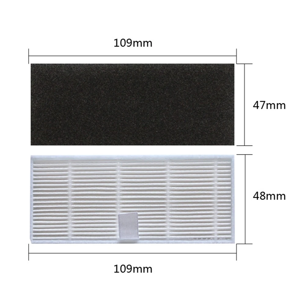 Filtro de 5 uds para Ultenic para Robot aspirador T10 PRO, repuestos, accesorios de repuesto para limpieza del hogar