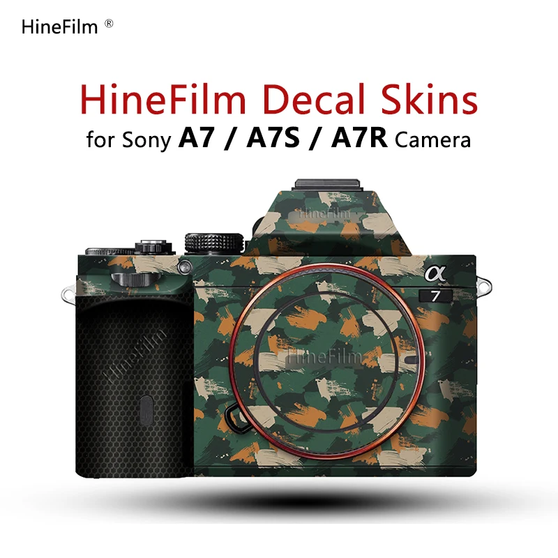 

Hinefilm Skin for Sony A7 A7R A7S Camera Sticker for Alpha 7 Camera Decal Skins Protector Anti-Scratch Wrap Cover SonyA7 Skin