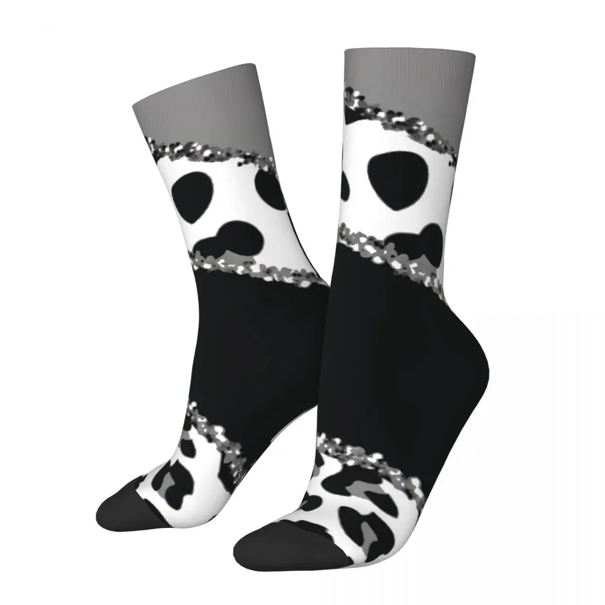 Hip Hop Vintage Disco Ball Fever Boogie Dance 70s Club Crazy Men's Socks Unisex Disco Party Harajuku Seamless Printed Crew Sock