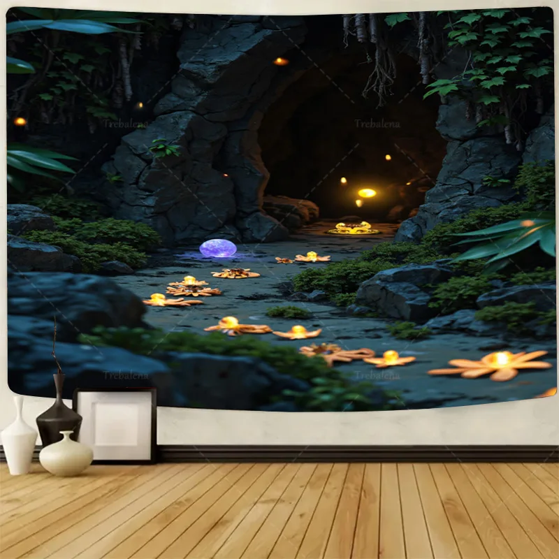 1Pc Wall Tapestry E… - image