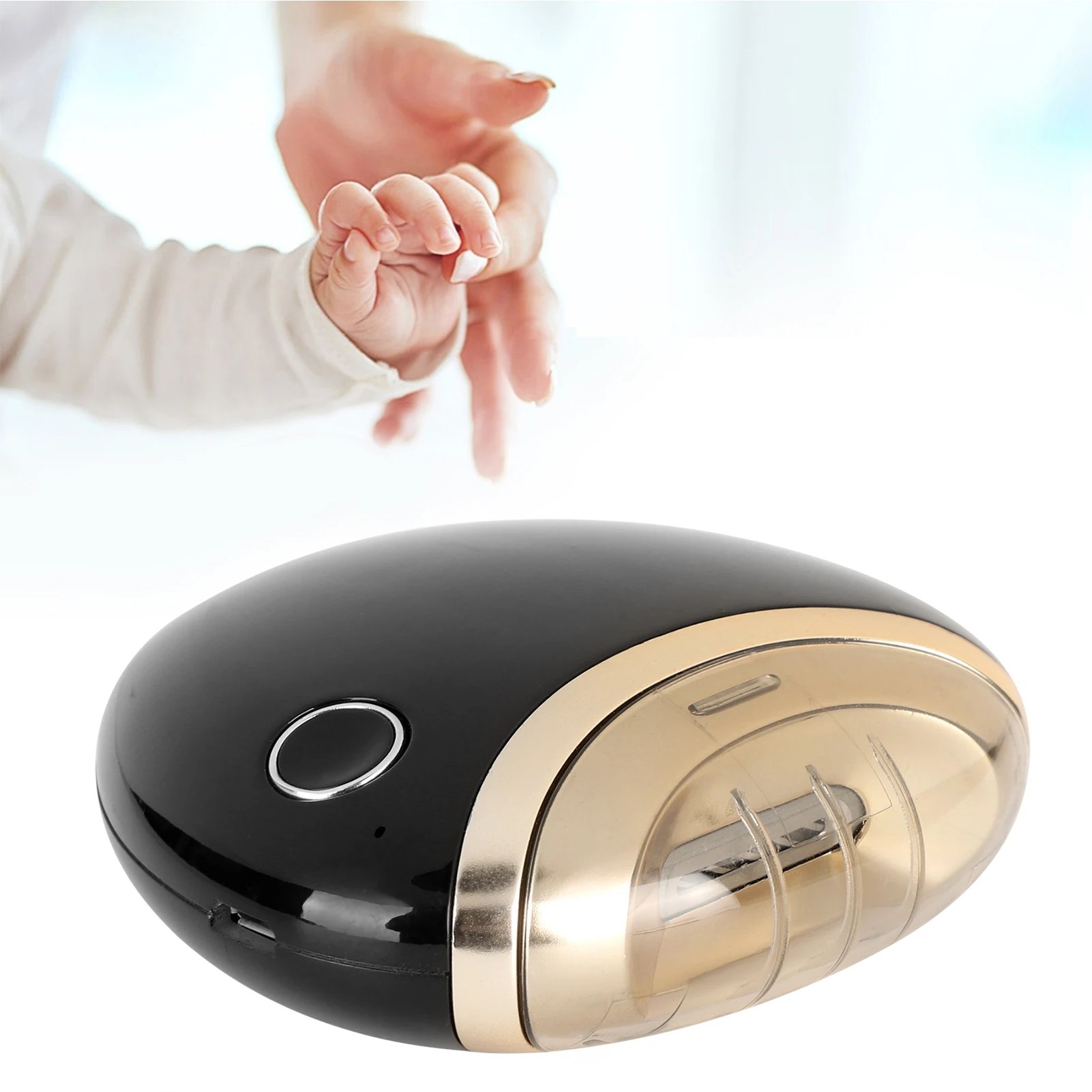

Electric Nail File Electric Nail File Intelligent USB Charging Automatic Nail Drill Polisher Machine Black Nail Grinding Machine