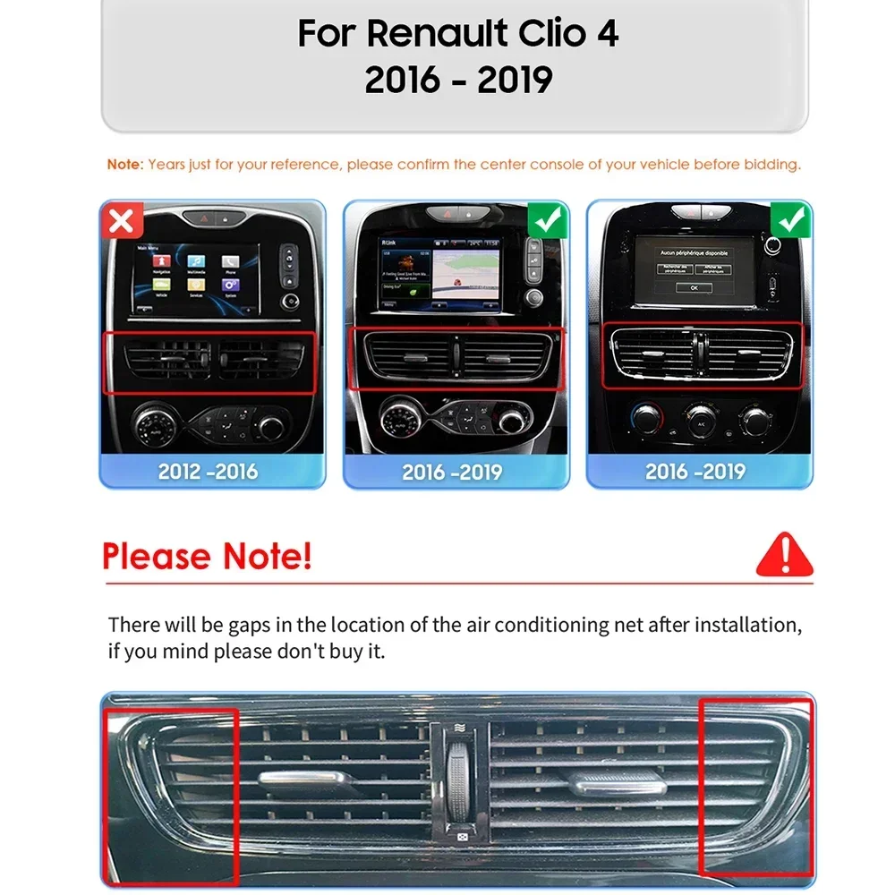 8Core AI 7862 2din Android Autoradio for Renault Clio 4 2016-2019 Car Radio Multimedia Video Player GPS Nav Head Unit Carplay 4G