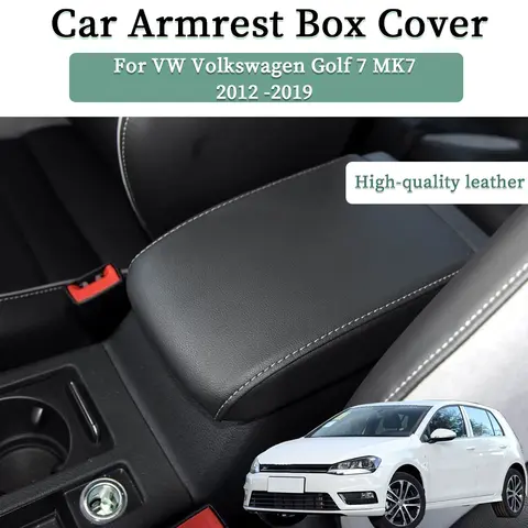 폭스바겐 골프 7 2012-2019 VW MK7 자동차 팔걸이 커버 | OEM 맞춤 찢어짐 방지 단열 자동차 내부 보호 장치