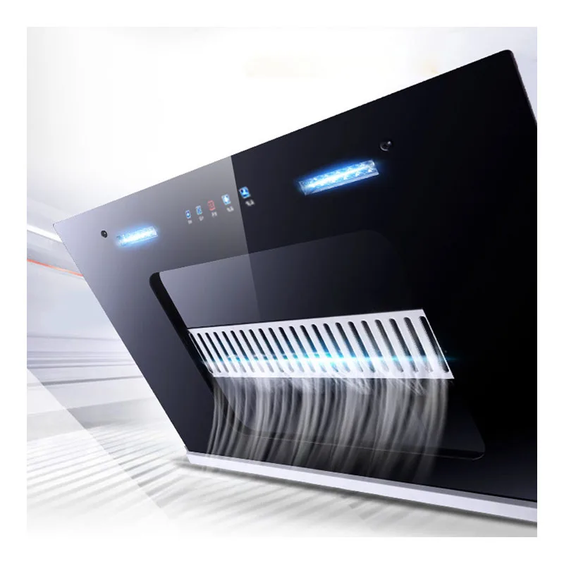 

710mm Household Range Hood Kitchen Auto Clean Copper Kitchen Fashionable Design High Quality Range Hood