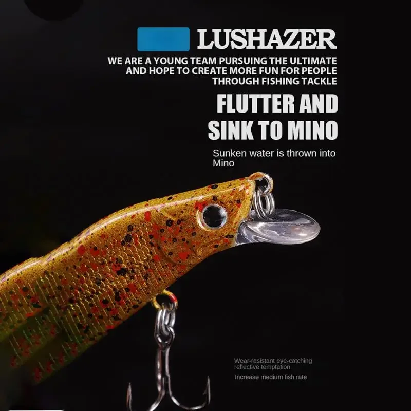 5.5 سنتيمتر 5.5 جرام العائمة قلم رصاص الصيد إغراء أعلى المياه الكلاب السحر الصلب الطعوم المتذبذب الاصطناعي الطعم الثابت صيد السمك