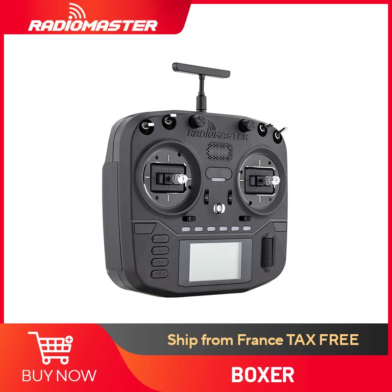 RadioMaster Boxer Radiocontroller Dual-Band Dual 1W Gemini Xrossband ExpressLRS Zenders EDGETX Open Systeem 2026