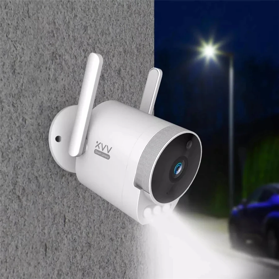 New Global version Xiaovv Smart Outdoor Camera B10 IP65 Waterproof Wide Angle 2K HD Wireless WIFI Night Vision Smart Home