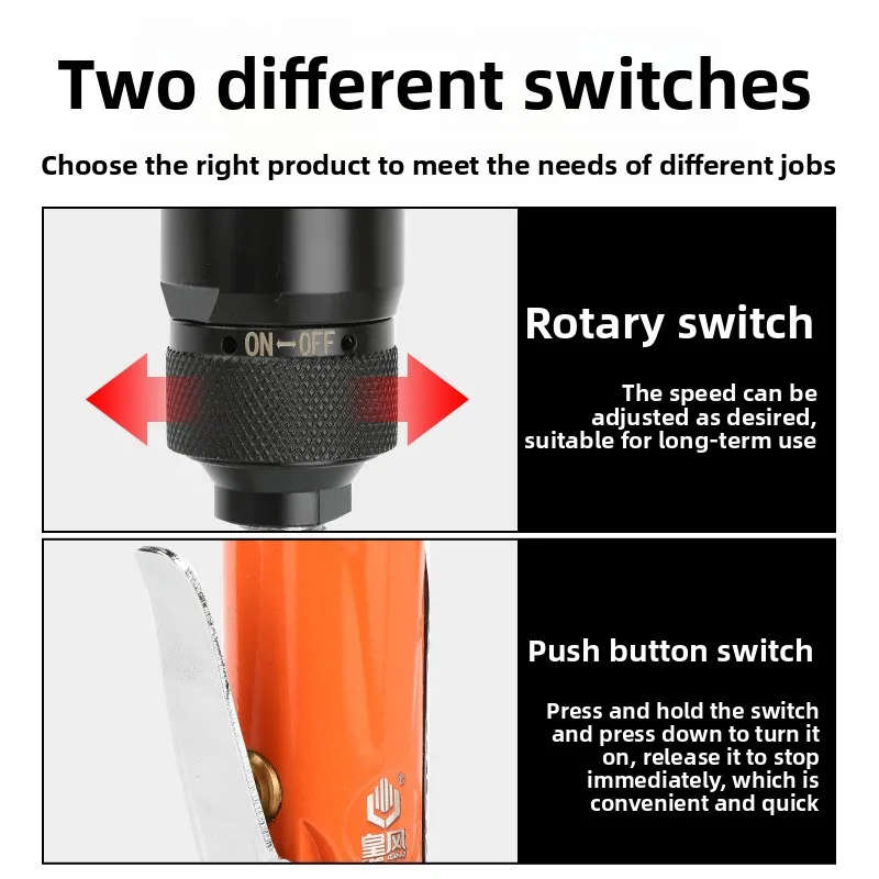 Taiwan huangfeng 2 polegadas moedor de ângulo pneumático mão lixadeira pequena máquina de polimento moedor de ângulo