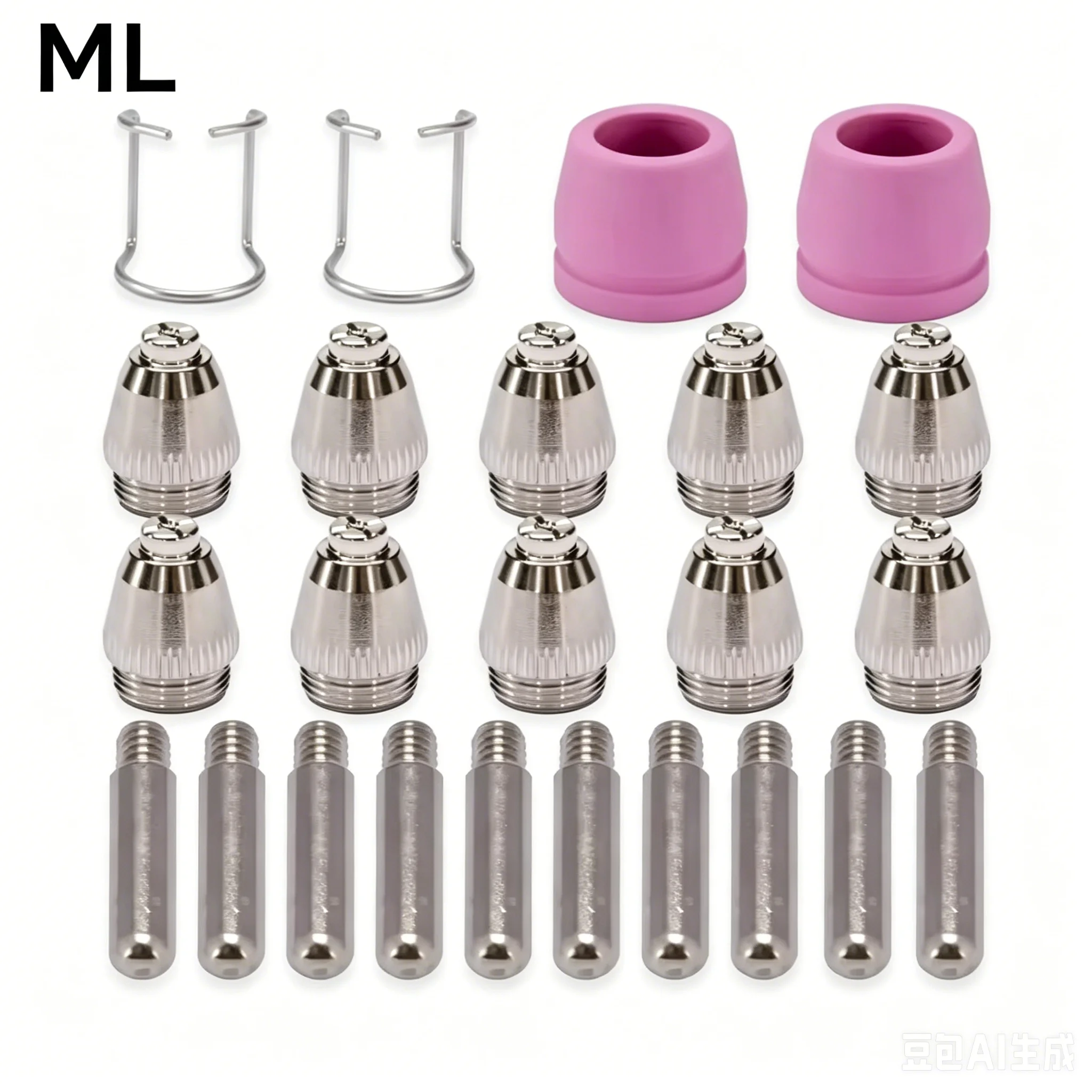

AG60 SG55 WSD60 Plasma Cutter Consumables Kit Nozzle Electrode Tip For Welding Cutting Torch Parts