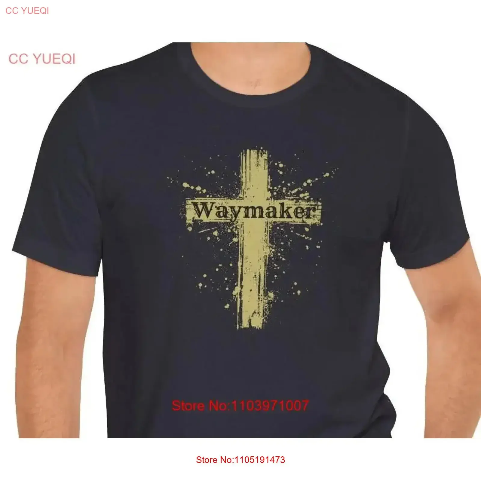 Waymaker T Shirt Religious Catholic dad apparel gift for him teen Confirmation RCIA vintage Washed Top For Everyday Wear