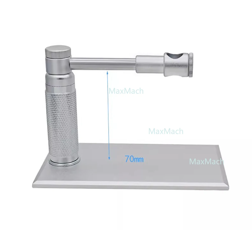 Digitaler Mikroskopständer im Stiftstil, 12 mm Durchmesser, Ausrüstungstesthalterung, verstellbarer Halter aus Edelstahllegierung und Aluminium