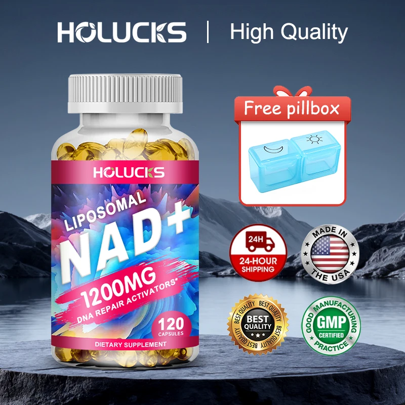 

Yimiduk NAD+ Capsules, Support Recharges Energy, Cellular Rejuvenation & Cognitive Clarity, Cellular Renewal, Healthy Aging