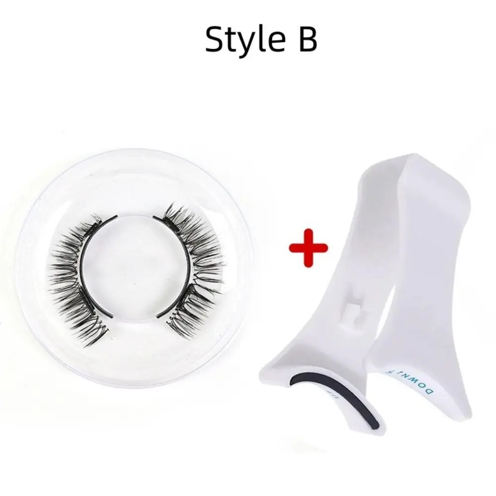 Long Lasting Natural Magnetic Eyelashes Glue-free Simulation False Eyelashes Reusable Waterproof Manga Lashes Make Up