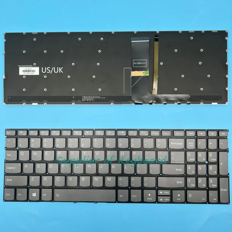 NEW Spanish/French AZERTY/English Keyboard For Lenovo Yoga C740-15 C740-15IML S740-15IRH C940-15 C940-15IRH Laptop