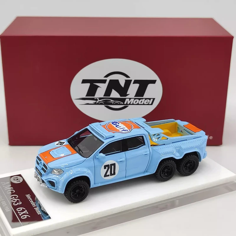 1-64-camioncino-g63-6×6-vernice-del-golfo-nuovissimo-stock-modello-di-auto-di-simulazione-in-miniatura-statica-in-resina-regalo-da-collezione-per-adulti