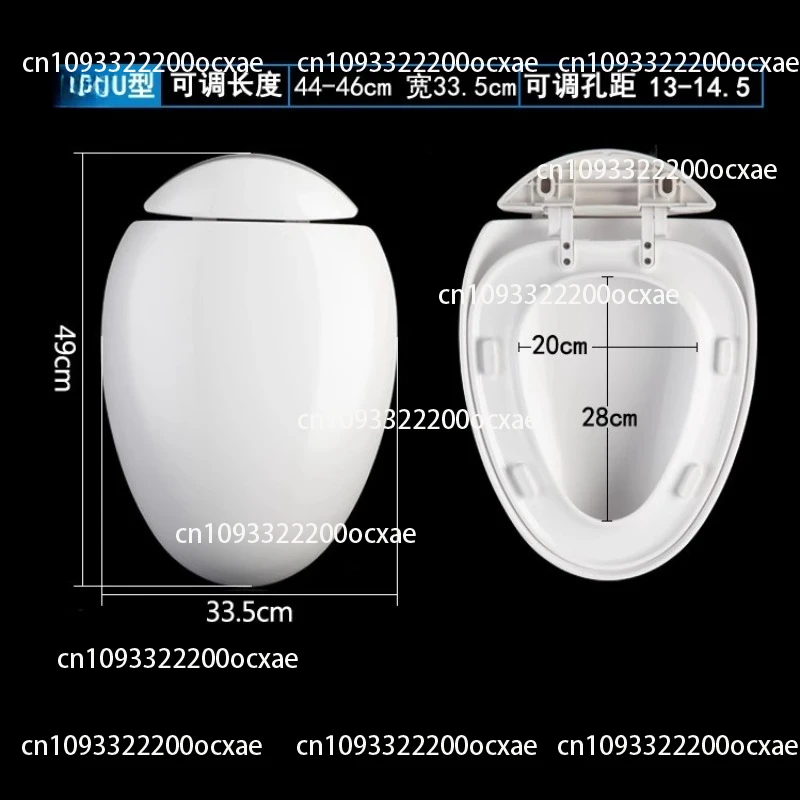 

Egg Type Toilet Seat White Full Set Stainless Steel Vintage Toilet Seat PP Board