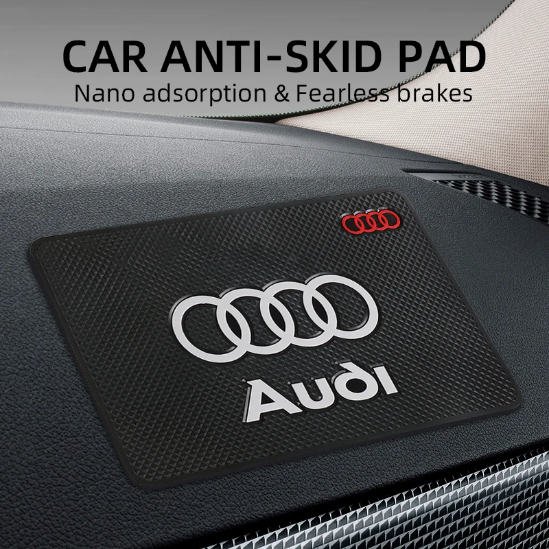 המכונית הדביקו לוח המחוונים דבק נגד החלקה משטח עבור A4 a5 a7 s4 rs4 a6 tt a1 a3 q1 q3 q1 q3 q5 Q8