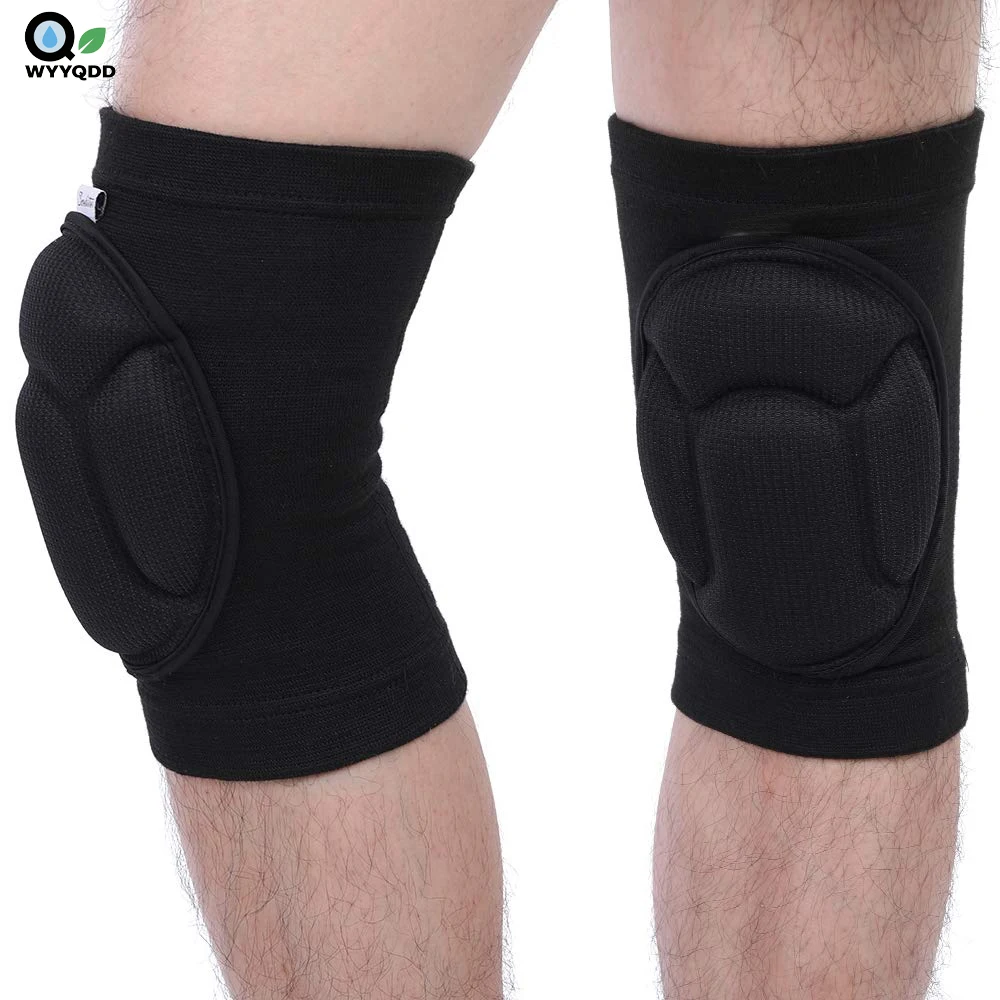 

1pair Volleyball Knee Pads Protector High Elastic Anti-Slip Collision Avoidance Knee Sleeves for More Sports Protective