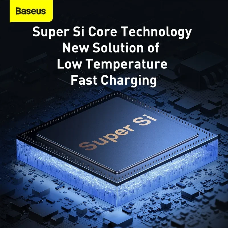 Baseus Super Si Pro Quick Charger C+U 30W EU US