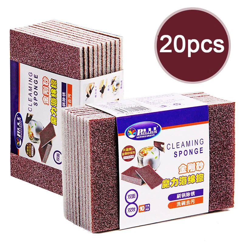 Magic Cleaning Brush Melamine Sponge Carborundum Kitchen Sponge Eraser for Pan Pot Dish Kitchen Utensils Cleaning Tool Accessori - view 6