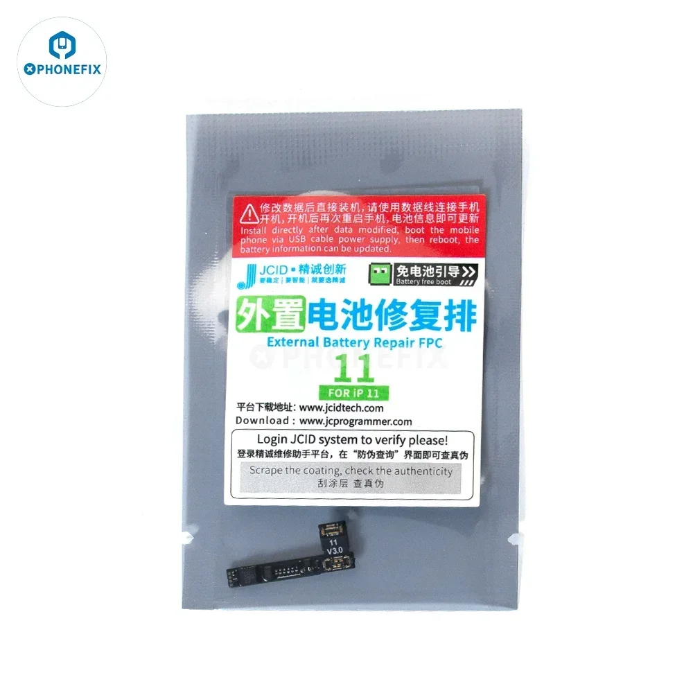 JCID V1SE V1S Pro Battery Repair Board Re-modify Flex Cable for iPhone 11 to 15 Pro Max Battery Health Information Read Write