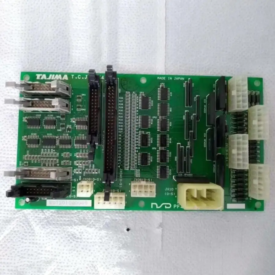 Second-hand ED7201000000 Used TAJIMA board T.C. JOINT Card for TMFD Embroidery Machine Spare Parts