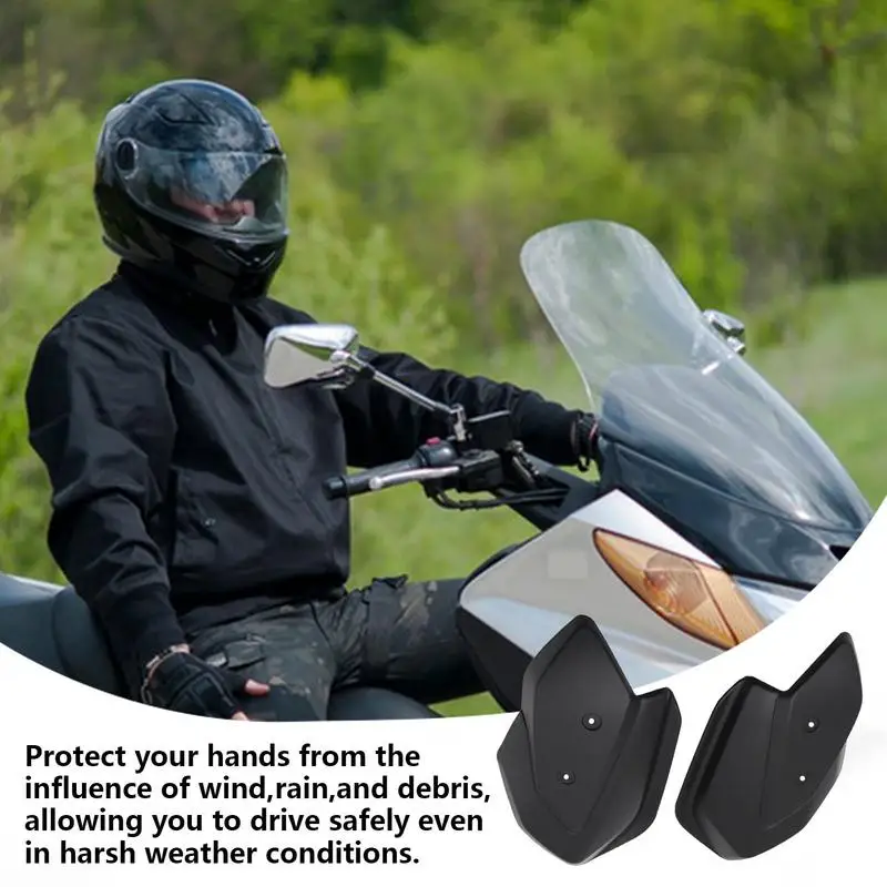 Protector de manos para motocicleta, cubierta a prueba de viento para Yamaha XMAX300, 30x17cm