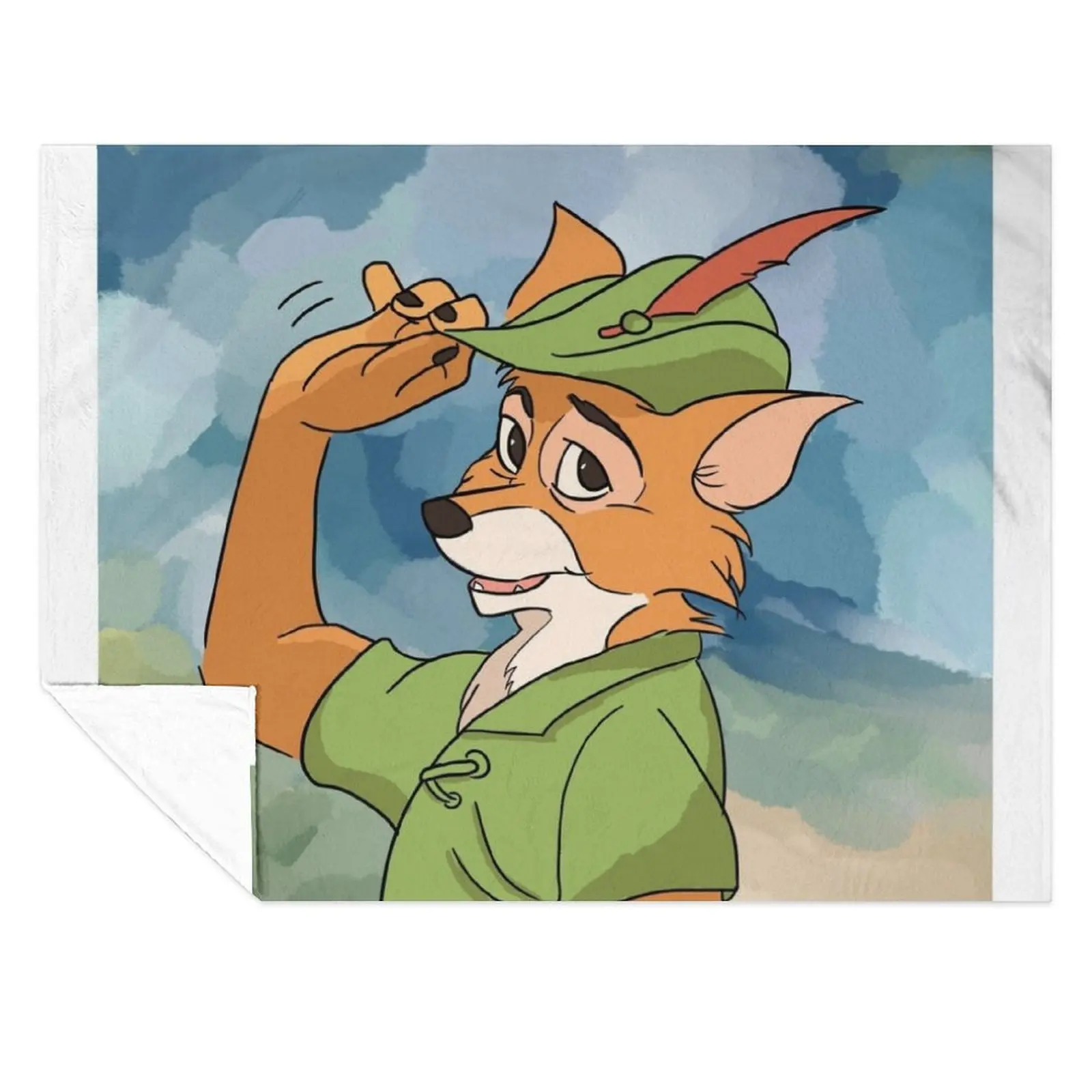 

Robin Hood Throw Blanket Thins Plaid blankets ands Hairy Blankets