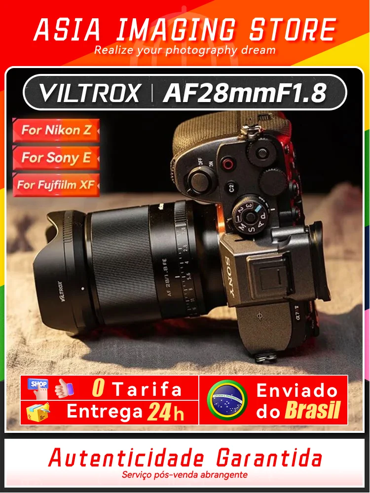 Viltrox 20mm f/1.8 Full-Frame Wide Angle Camera Lens for Sony E A7C2 A6400 EV-Z10 A6700 Nikon Z Zf Z30 Z6 Z7 Z9 Zfc 20 1.8