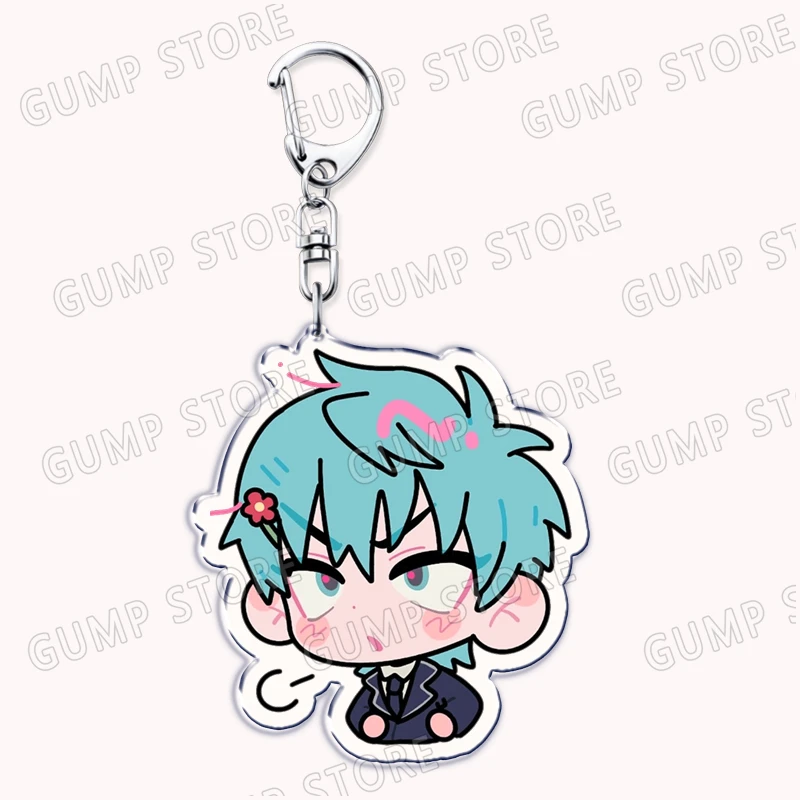 Popular Anime Alien Stage Chibis Music Keychains for Accessories Bag Luka Ivan Till Mizi Hyuna Sua Keyrings Jewelry Fans Gifts