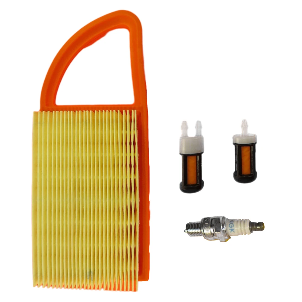 Imagem -03 - Kit Tune-up do Filtro de ar para Stihl Oem Filtros de Combustível Porta Única Porta Dupla Br500 Br550 Br600 Br700 42821410300