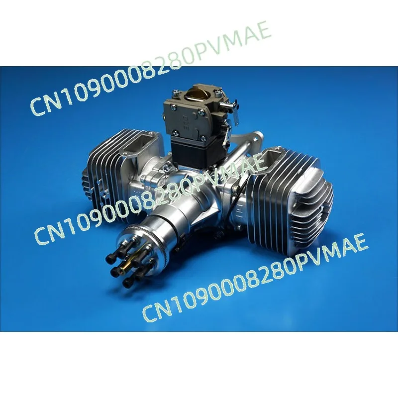 

Двигатель DLE170 двухцилиндровый двухтактный боковой выхлоп с натуральным воздушным охлаждением, ручной запуск, смещение 170 куб.см