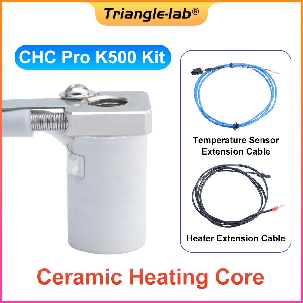 C Trianglelab® 115W High Power CHC® Pro K500 Kit Ceramic Heating Core Quick Heating For Ender 3 Volcano Hotend CR10 mk3s blv