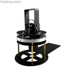 2 DOF Robot manipolatore metallo DS3218 Gimbal rotante meccanico per Arduino Robot Kit fai da te piattaforma programmabile UNO/ESP32/STM32