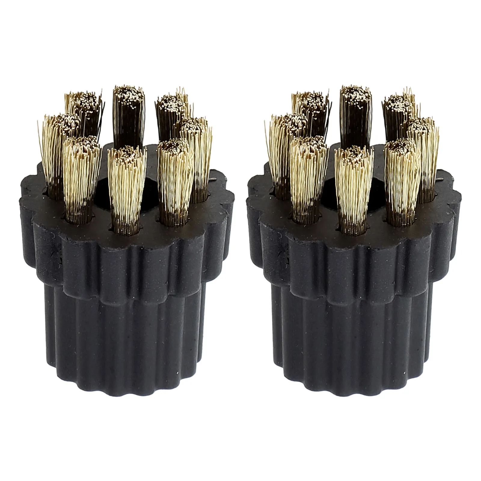 

2pcs Steam Cleaner Brass Brush Head Replacement Parts Fit For Steam Mop Household Supplies Cleaning Vacuum Parts Accessory