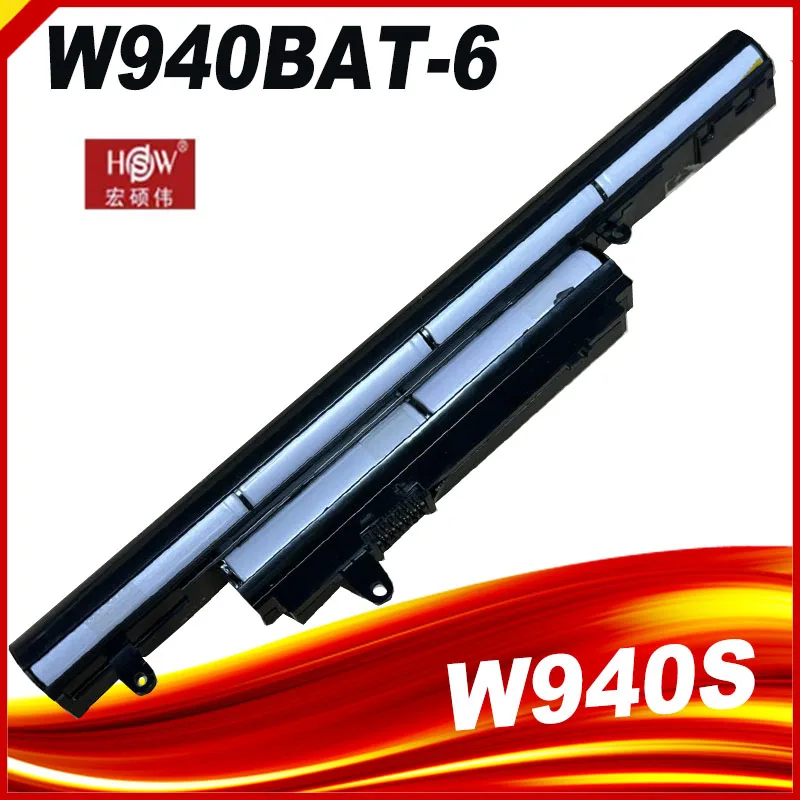 SeagullStar Laptop Battery W940BAT-6 For Clevo W94LS Series 6-87-W940S  11.1V 4400MAH