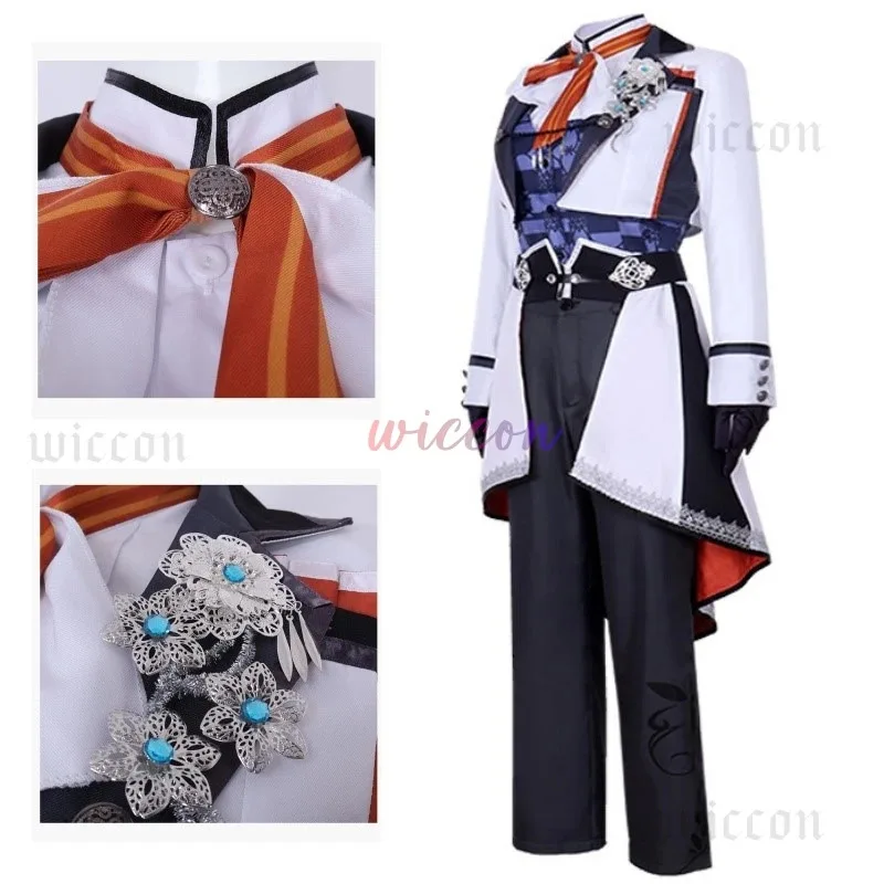 DY20Game PJSK Ending Tenma Tsukasa Cosplay Costume Outfits Women Men New Suit Uniform Halloween Uniforms Party Suit Coat Shirt P