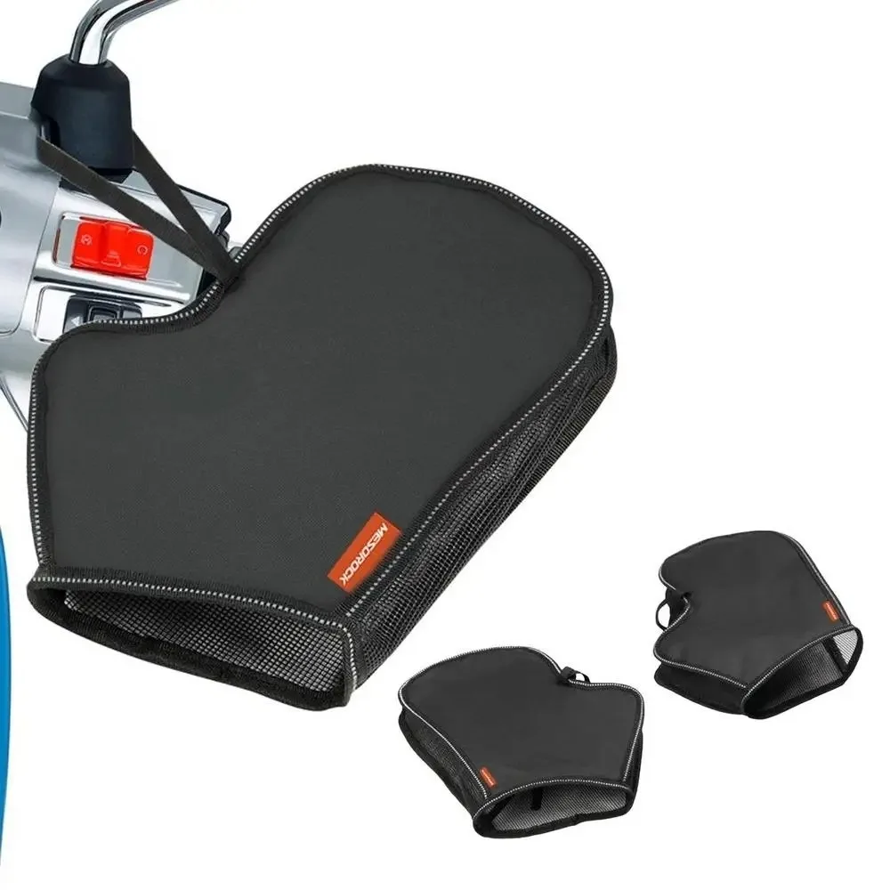 

1 Pair Oxford Mesh Motorcycle Handlebar Muffs Breathable Waterproof Summer Sun Protection Gloves Insulated Mesh Design