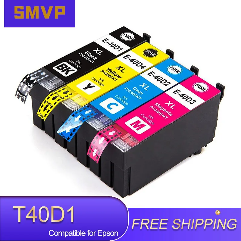 

T40D T40D1 T40D2 T40D3 T40D4 Premium Color Compatible Ink Cartridge for Epson SureColor SC-T3100 SC-T5100 Printer